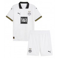 Maglia Calcio Borussia Dortmund Donyell Malen #21 Terza Divisa Bambino 2024-25 Manica Corta (+ pantaloncini)